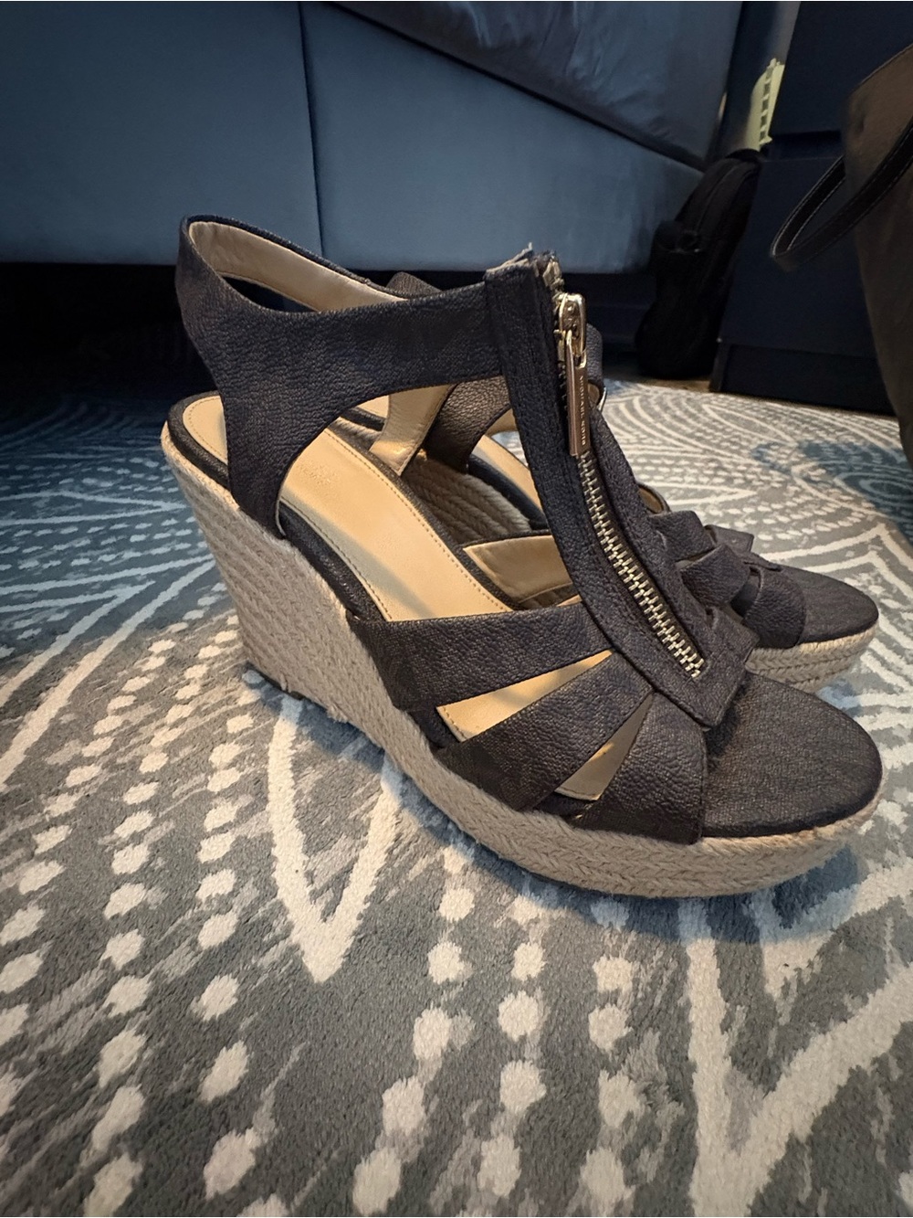 Michael Kors Espadrille Wedge Sandals